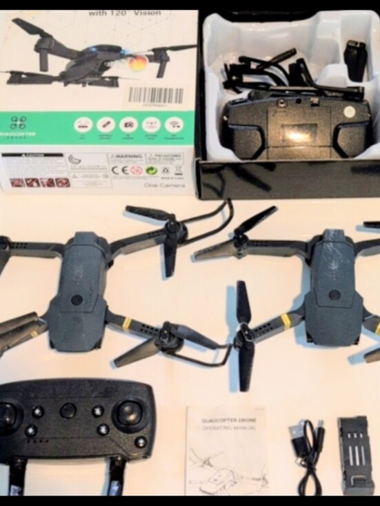 Quadcopter Drone Other - 2 Dual Quadcopter Drones Remote Controller Camera Drone Wifi 2.4 GHz